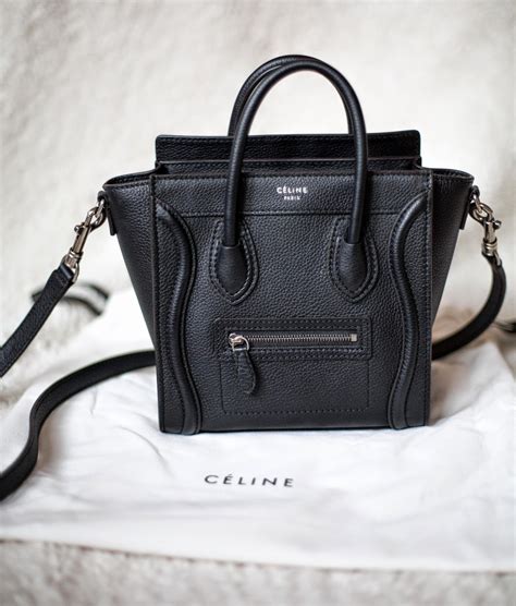 celine bag nano price|Celine nano luggage shoulder bag.